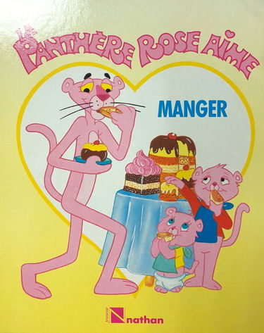 La Panthère rose aime manger