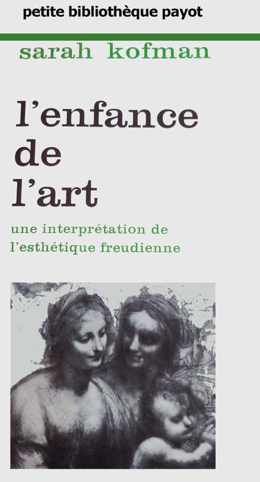Couverture de L'Enfance de l'art
