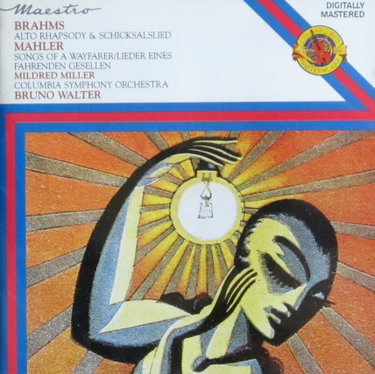 Couverture de Brahms: Alto Rhapsody Schicksalslied / Mahler: Lieder eines fahrenden Gesellen