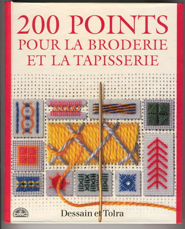 200 points pour la broderie et la tapisserie