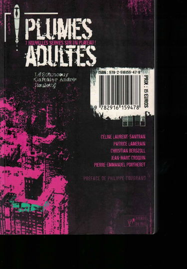 Plumes adultes : 7 nouvelles servies sur un plateau !