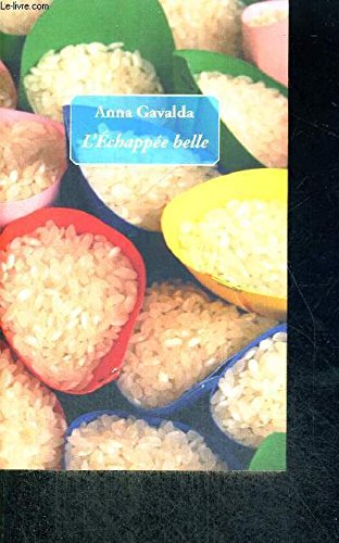 Couverture de L'echapee belle par Anna Gavalda