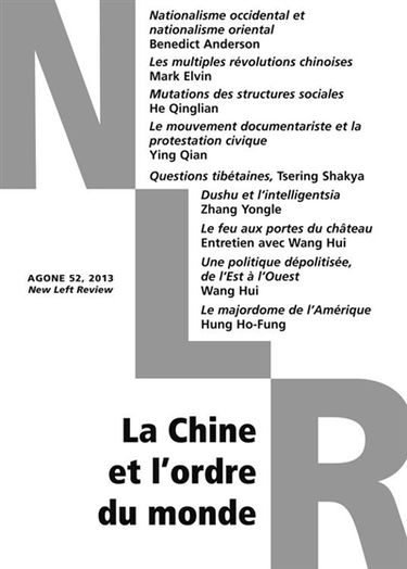 Agone, n° 52. La Chine et l'ordre du monde