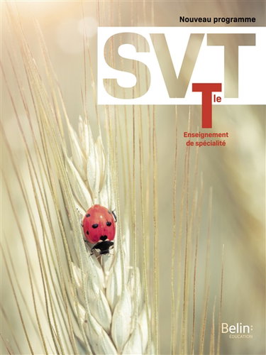 Couverture de SVT terminale, enseignement de spécialité : nouveau programme : grand format