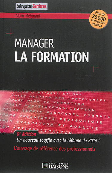 Couverture de Manager la formation : un nouveau souffle après la réforme de 2014 ?