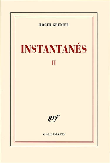 Instantanés. Vol. 2