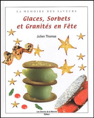Couverture de Glaces, sorbets et granités