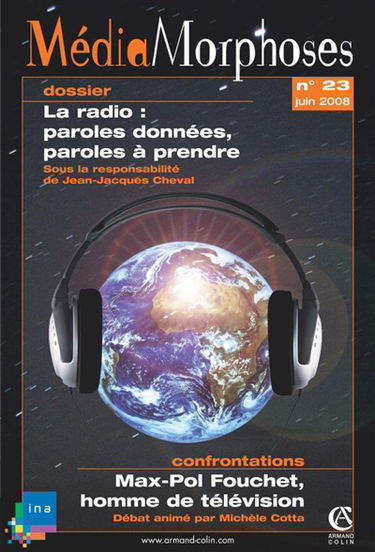 MédiaMorphoses, n° 23. La radio : paroles données, paroles à prendre
