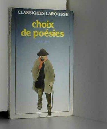 Choix De Poesies*