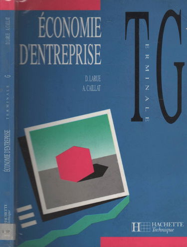 Economie d'entreprise terminale G