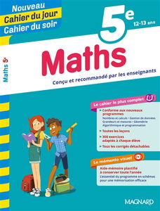 Maths 5e, 12-13 ans