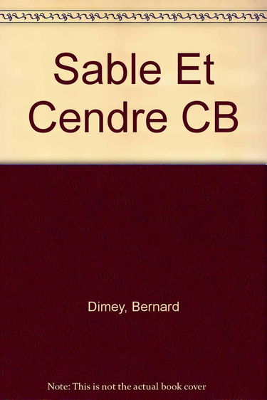 Sable et cendre
