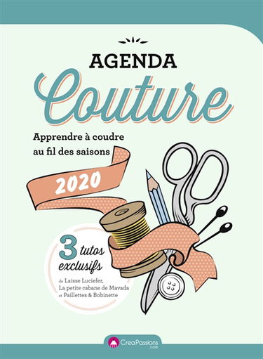 Agenda couture 2020 : apprendre à coudre au fil des saisons