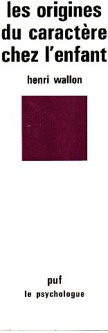Couverture de Origines du caractère chez l'enfant
