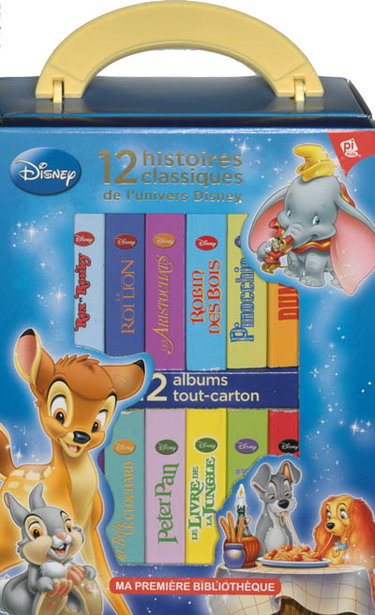 12 histoires classiques de l'univers Disney