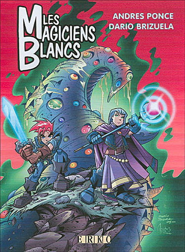 Couverture de Les magiciens blancs