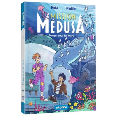 Couverture de Mission Médusa. Vol. 1. Danger sous les mers