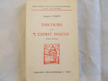 Discours sur l'esprit positif