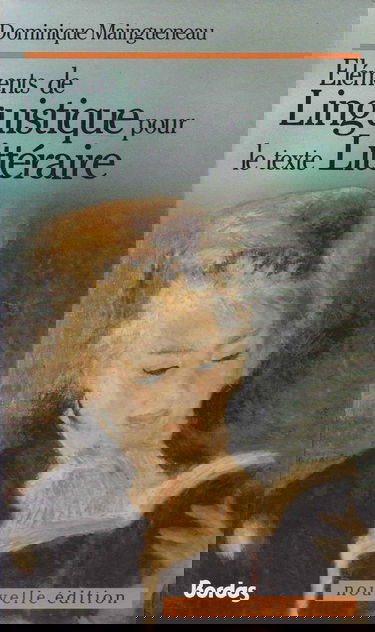 Elements de .linguistique pour le texte littéraire