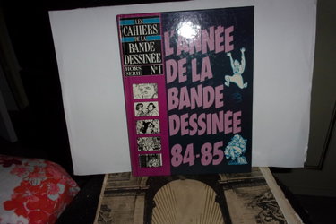 Couverture de Cahiers de la bande dessinée (Les) hors série, n° 1. L'Année de la bande dessinée par Stanislas Barets