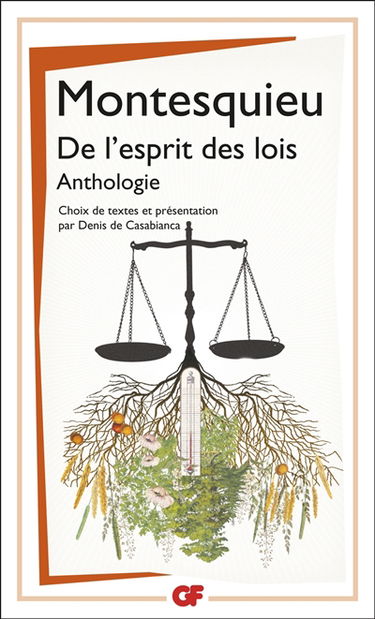 De l'esprit des lois : anthologie