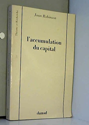 L'Accumulation du capital