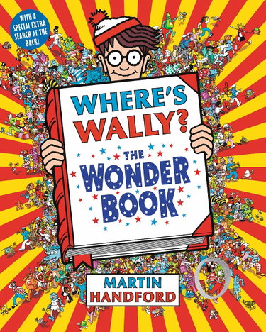 Couverture de Where's Wally? The Wonder Book par Martin Handford