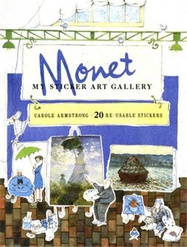 Couverture de My Sticker Art Gallery : Monet