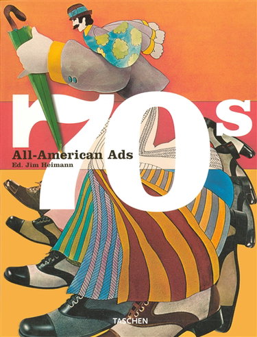 Couverture de All-American ads of the 70s