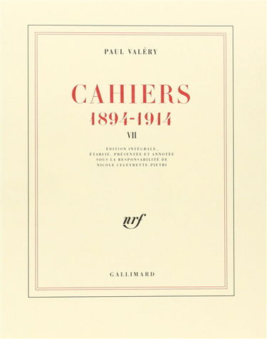 Cahiers : 1894-1914. Vol. 7. 1904-1905