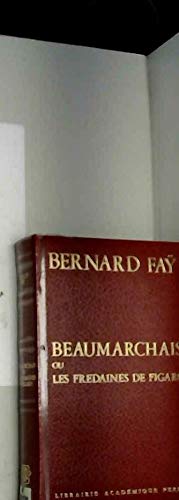 Couverture de Beaumarchais ou les fredaines de figaro.