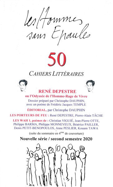 Couverture de Hommes sans épaules (Les), n° 50. René Depestre ou L'odyssée de l'homme-rage de vivre