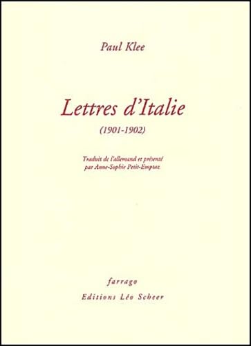 Lettres d'Italie : 1901-1902
