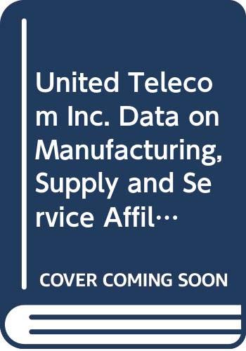 United Telecom Inc. Data on Manufacturing, Supply and Service Affiliates, 1983