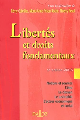 Libertés et droits fondamentaux
