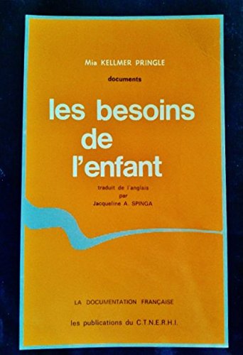Couverture de Les besoins de l'enfant