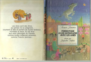 Prière pour aller au paradis avec les ânes