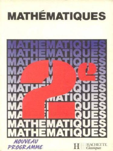 Mathématiques : 2e