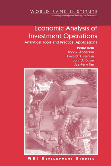 Couverture de Economic Analysis of Investment Operations: Analytical Tools and Practical Applications