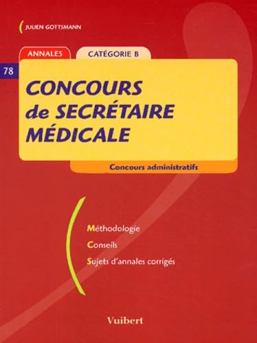 Concours de secrétaire médicale: Catégorie B