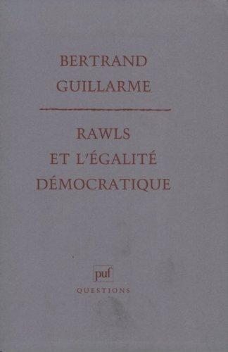 Rawls et l'égalité démocratique