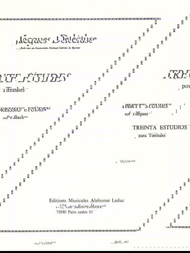 30 ETUDES VOLUME 2 TIMBALES