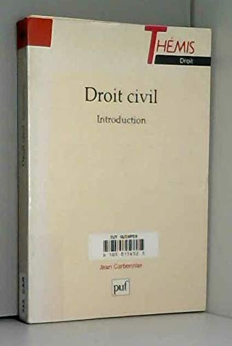 Droit civil : introduction
