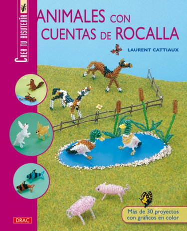 Couverture de Animales con cuentas de rocalla / Animals Garden Design