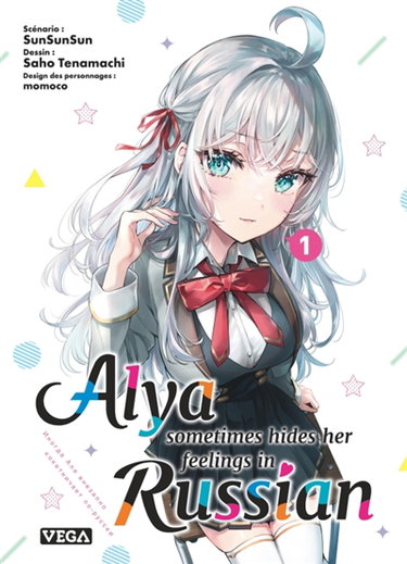 Couverture de Alya sometimes hides her feelings in Russian. Vol. 1