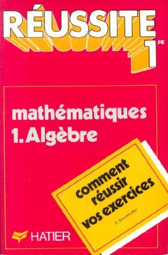 Algebre 1ere T01 H174