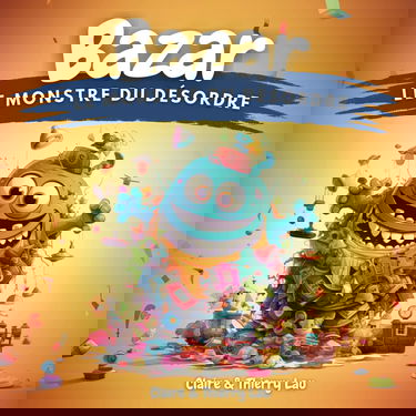 Bazar, le Monstre du Désordre: Une histoire magique pour apprendre aux enfants les bienfaits du rangement