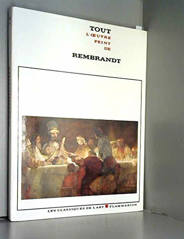Tout l'oeuvre peint de rembrandt
