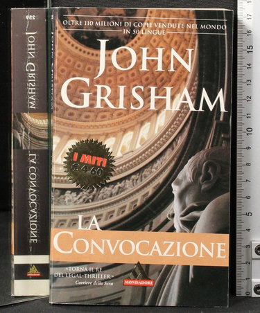 Couverture de La convocazione par John Grisham