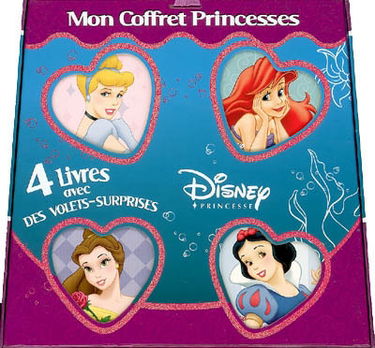 Mon coffret Princesses : 4 livres avec des volets-surprises
